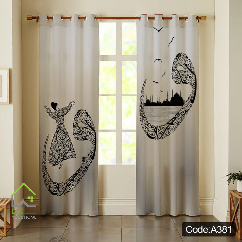 پرده طرح رقص سما